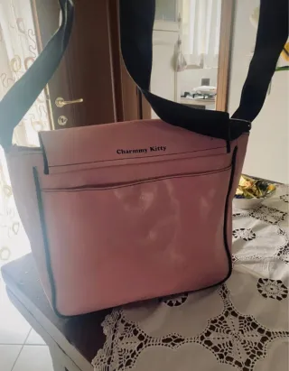 Borsa Hello Kitty Tracolla Rosa