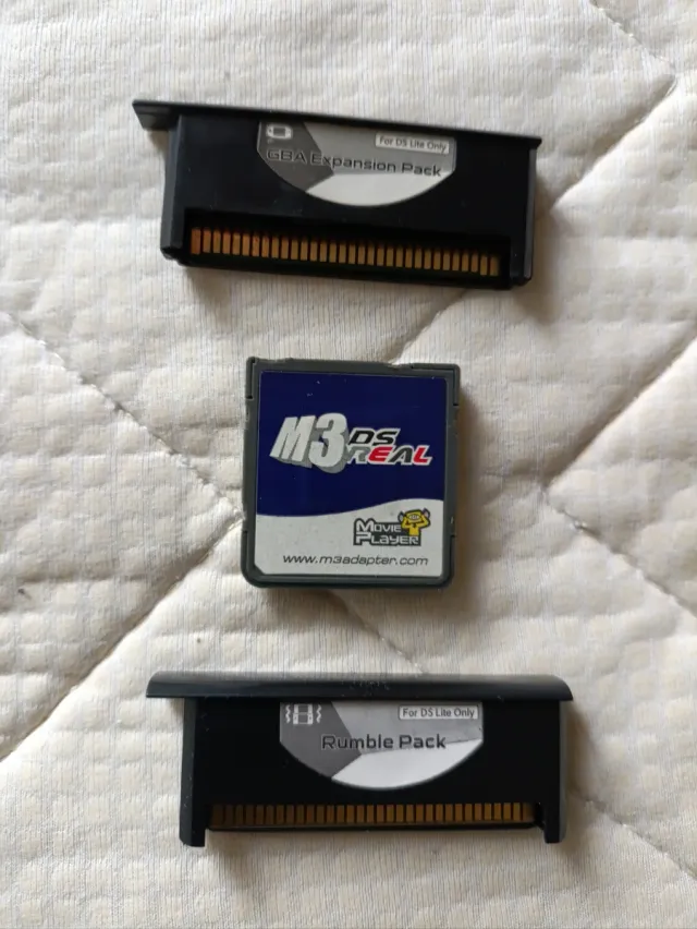 Nintendo DS Lite Bianca + M3ds Real