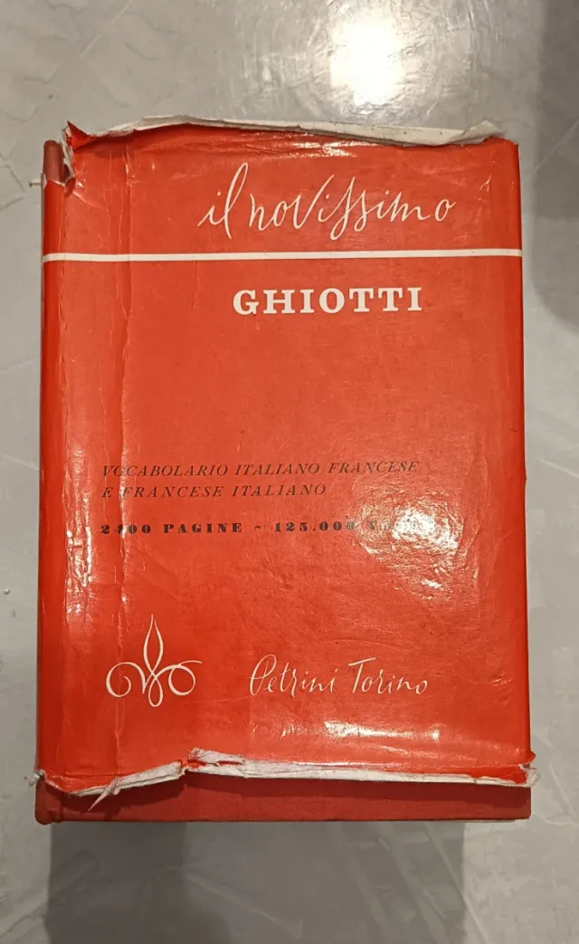 Vocabolario francese italiano e italiano francese