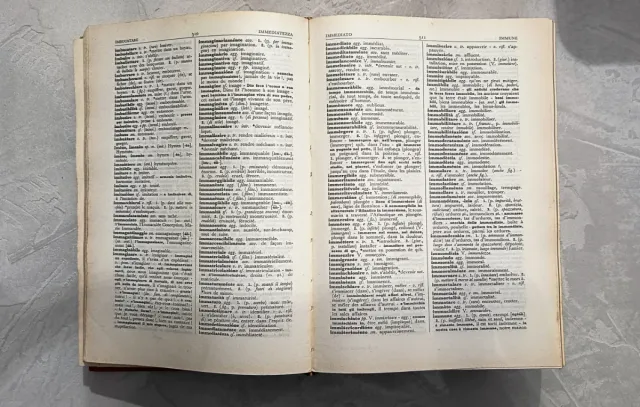 Vocabolario francese italiano e italiano francese