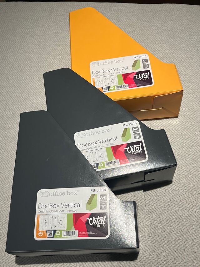 3 Organizadores de documentos Office Box