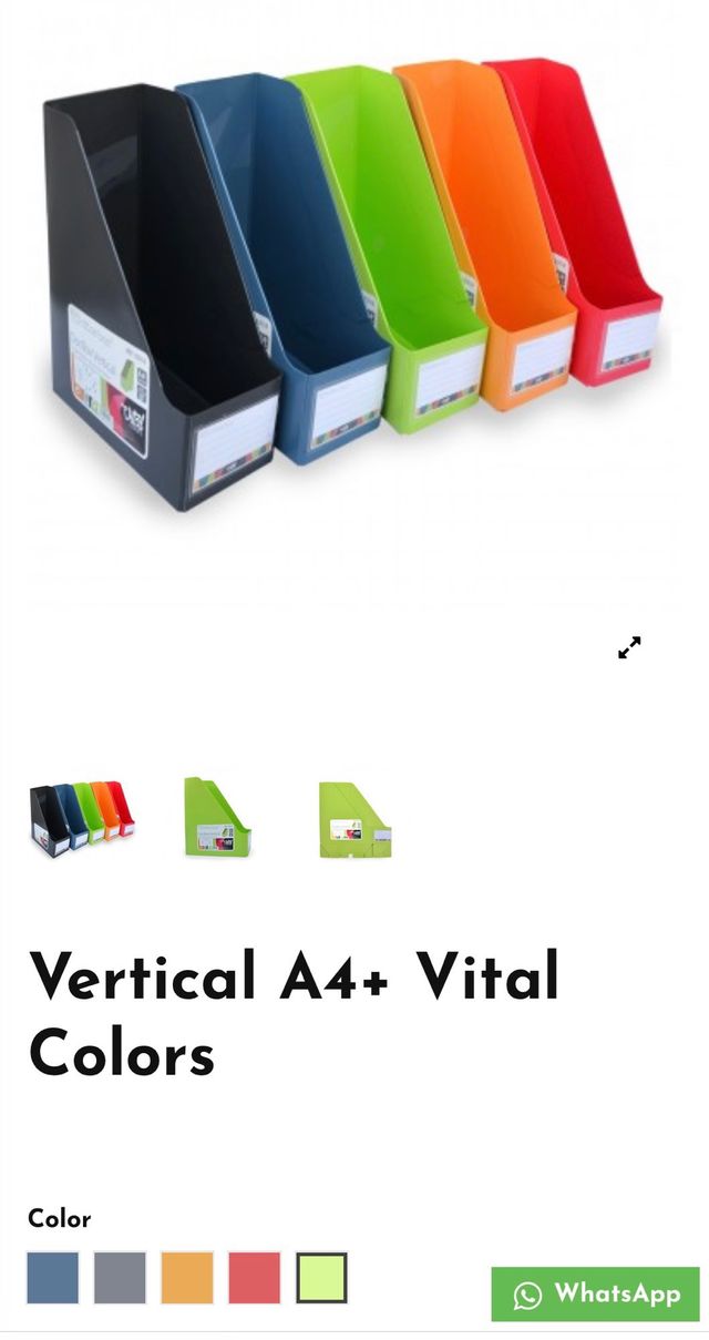 3 Organizadores de documentos Office Box