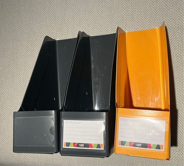 3 Organizadores de documentos Office Box