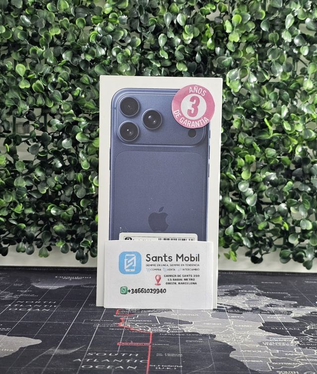 iPhone 17 Pro Max 12/512GB DEEP BLUE PRECINTADO