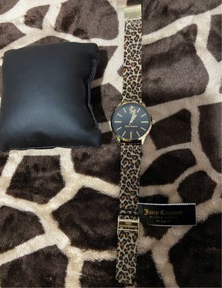 Reloj Juicy Couture Leopardo Dorado