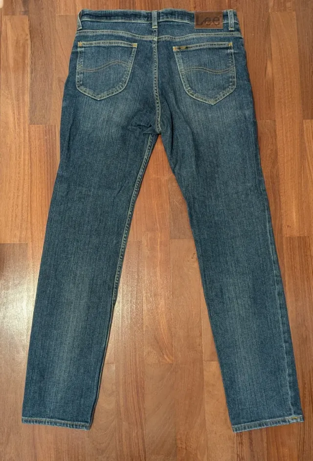 Vaqueros Lee Rider Azul Oscuro Talla 32