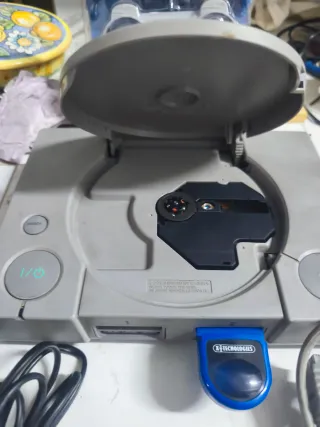 PlayStation 1 Sony Grigia Completa