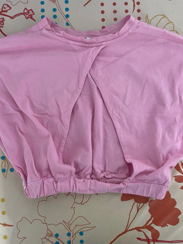 Top Zara rosa veraniego muy cómodo y moderno