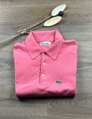 Polo Lacoste rosa uomo Taglia L ottimo stato