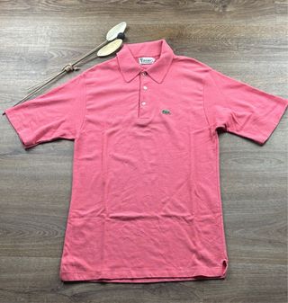 Polo Lacoste rosa uomo Taglia L ottimo stato