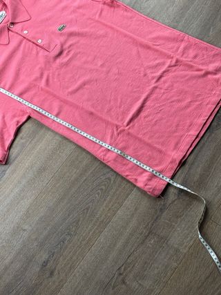 Polo Lacoste rosa uomo Taglia L ottimo stato