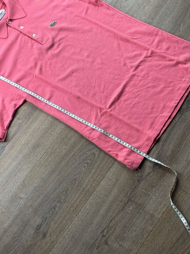 Polo Lacoste rosa uomo Taglia L ottimo stato