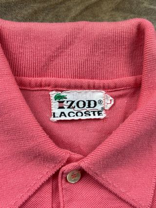 Polo Lacoste rosa uomo Taglia L ottimo stato