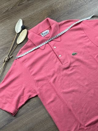 Polo Lacoste rosa uomo Taglia L ottimo stato