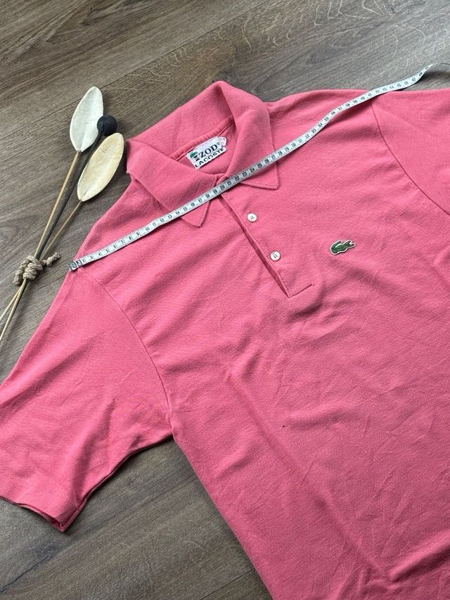 Polo Lacoste rosa uomo Taglia L ottimo stato