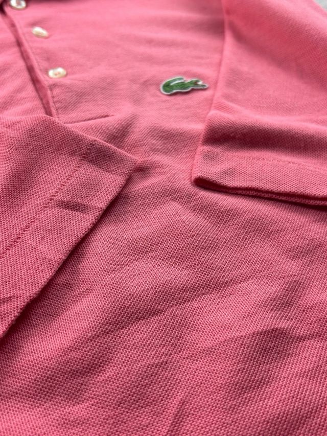 Polo Lacoste rosa uomo Taglia L ottimo stato