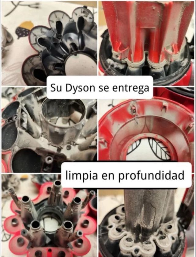 Vida extra Dyson V7+Fluffy+Cepillo mini
