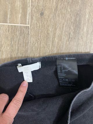 Pantalón premamá negro