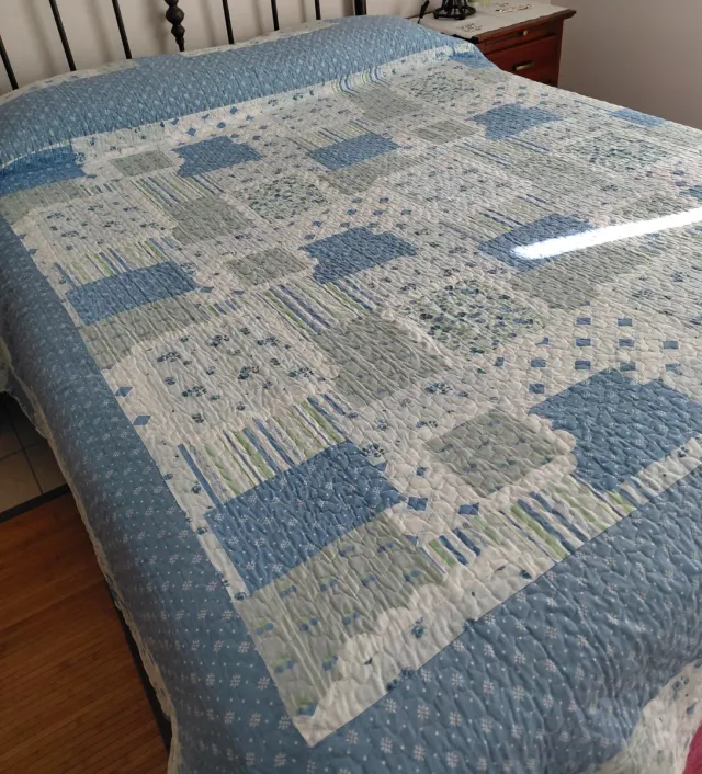 Colcha reversible cama 1.35