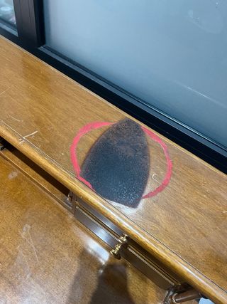 Escritorio mesa aparador antiguo Vintage Luis XV