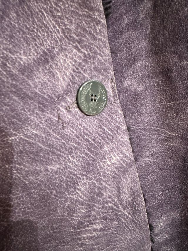 Cappotto Armani Jeans viola taglia S