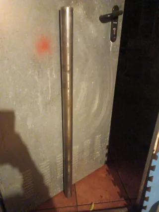 Eje trasero kart 50mm con las chavetas