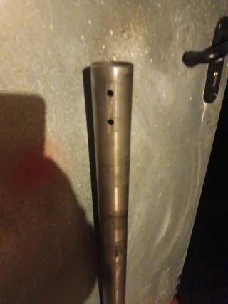 Eje trasero kart 50mm con las chavetas