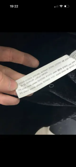 Giubbotto Zara nero in velluto