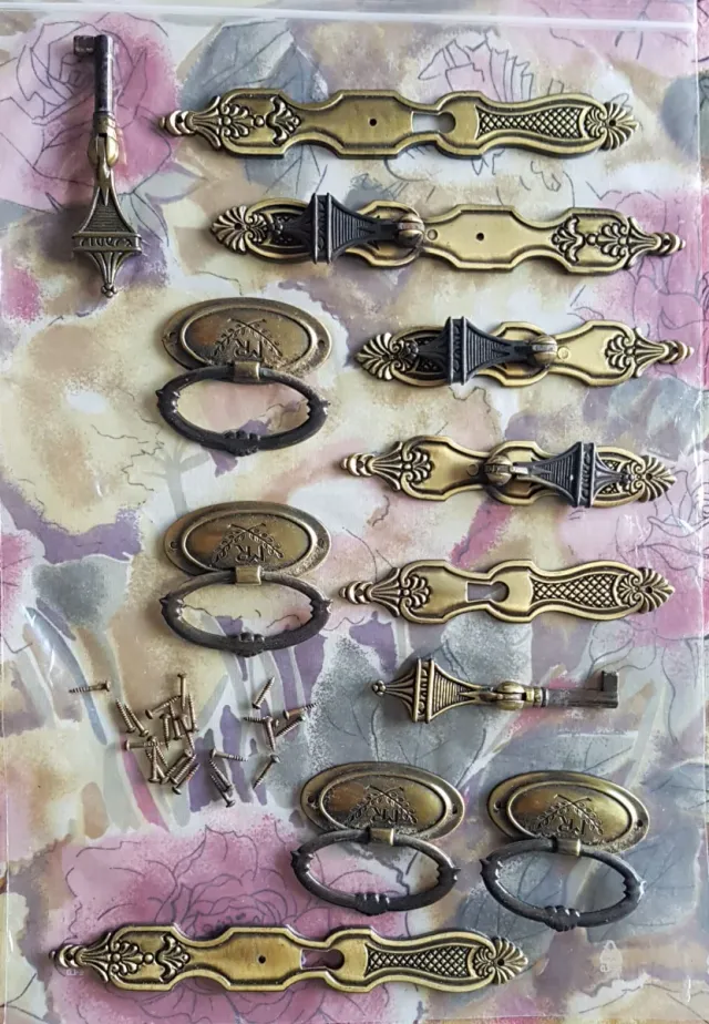 Tiradores  vintage para muebles.