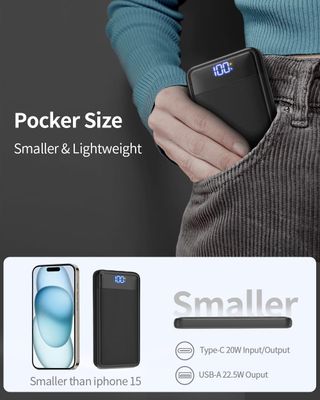 Batteria esterna slim 13800mA 22.5W