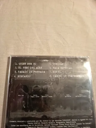 La Gotera - El Peso Del Aire CD Spanish hard rock