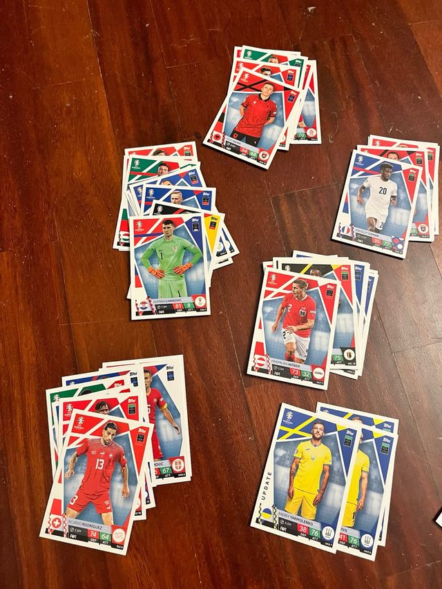 74 Cromos Topps Euro 2024