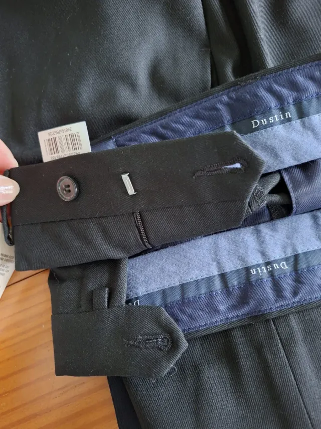 Pantalones de vestir Dustin negros