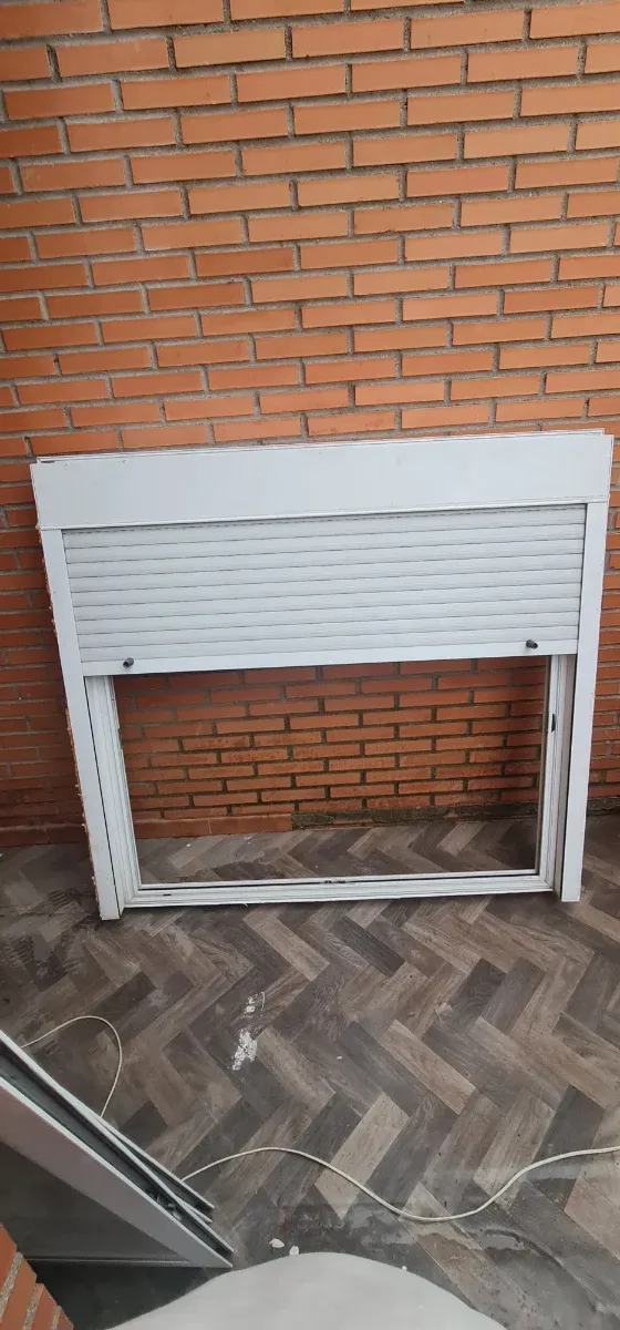 Ventana corredera aluminio blanco