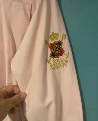 Camisa Polo Ralph Lauren Rosa