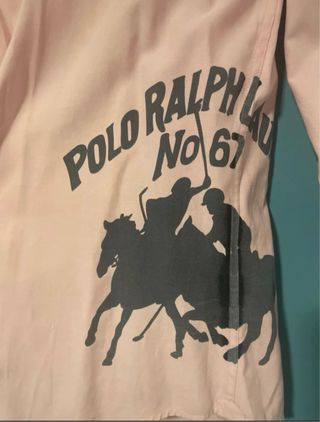 Camisa Polo Ralph Lauren Rosa