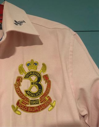 Camisa Polo Ralph Lauren Rosa