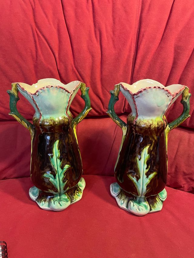 2 Jarrones Modernista
