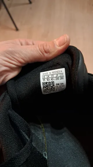 Zapatillas Adidas Negras Talla 45 1/3