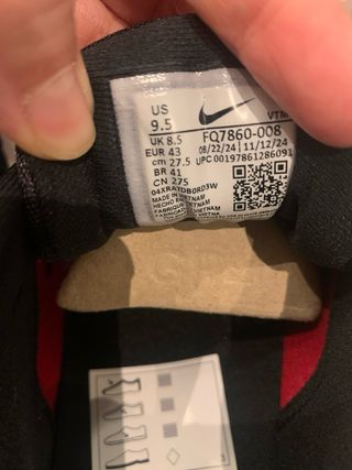 Zapatillas Nike Air Max DN8 Rojas y Negras