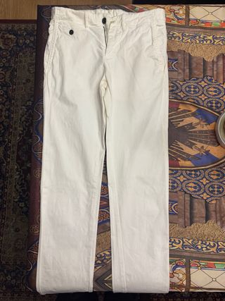 Pantalones Zara Blancos