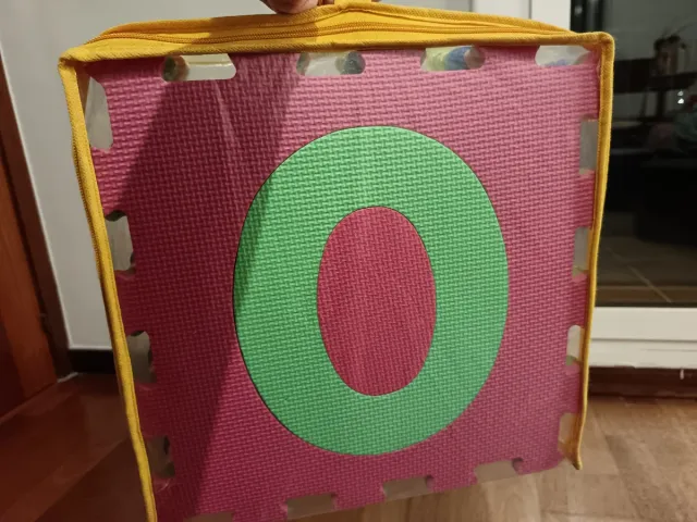 Suelo de goma EVA con números