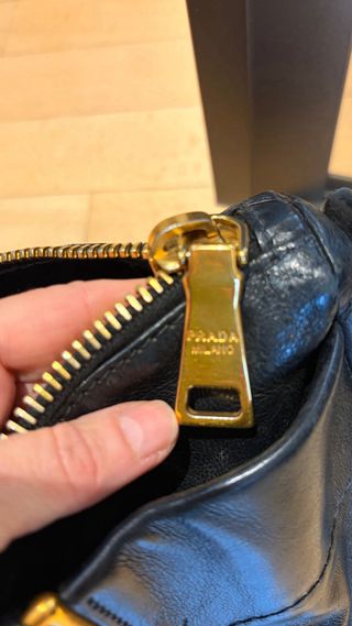 Bolso Prada Negro Piel