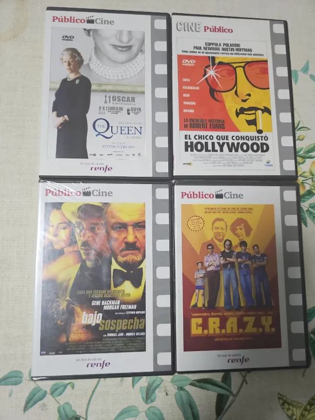 Colección 4 DVDs Cine Público