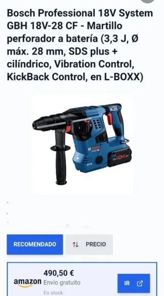 Radial Bosch GWS y Taladro Picador Profesional