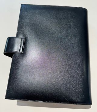 Organizer Aurora Pelle Nero Nuovo