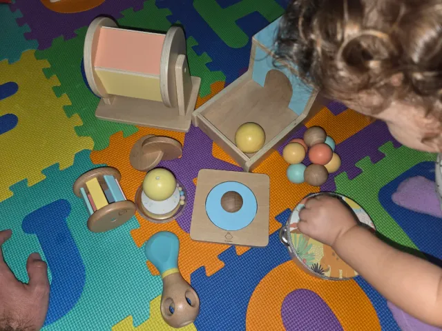 Lote Juguetes Montessori Madera