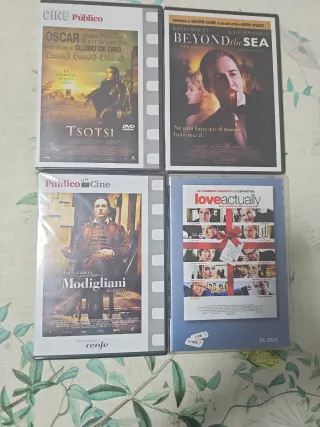 Colección 4 Películas DVD Drama y Romance