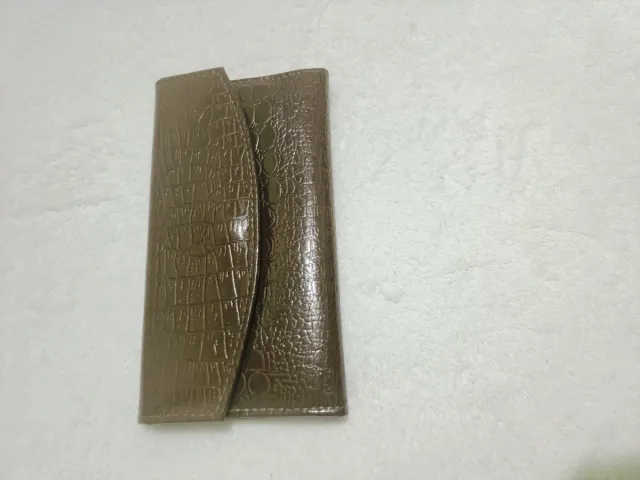 Cartera de mujer efecto piel cocodrilo