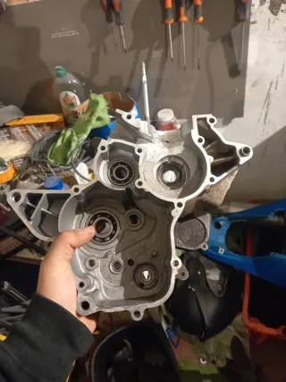 Carter sinistro AM6 con albero originale